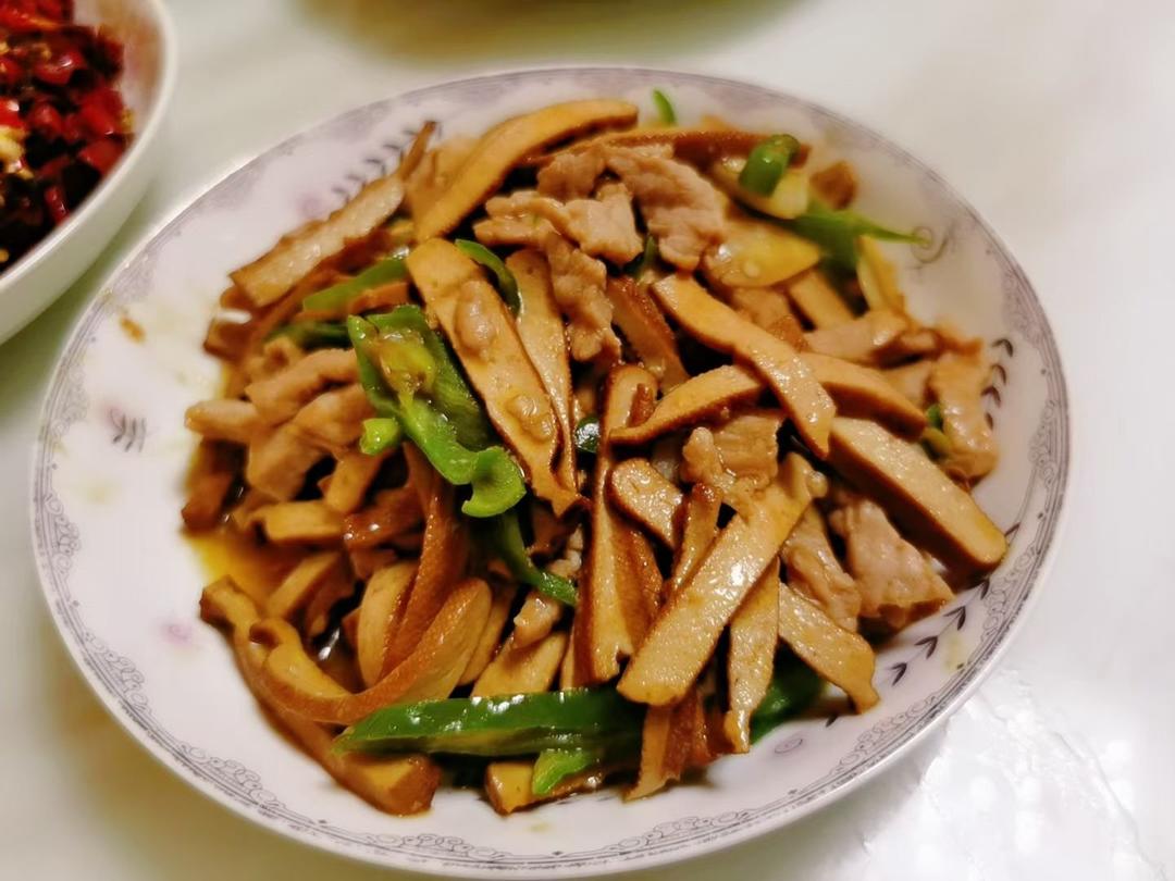 香干肉丝，家常菜