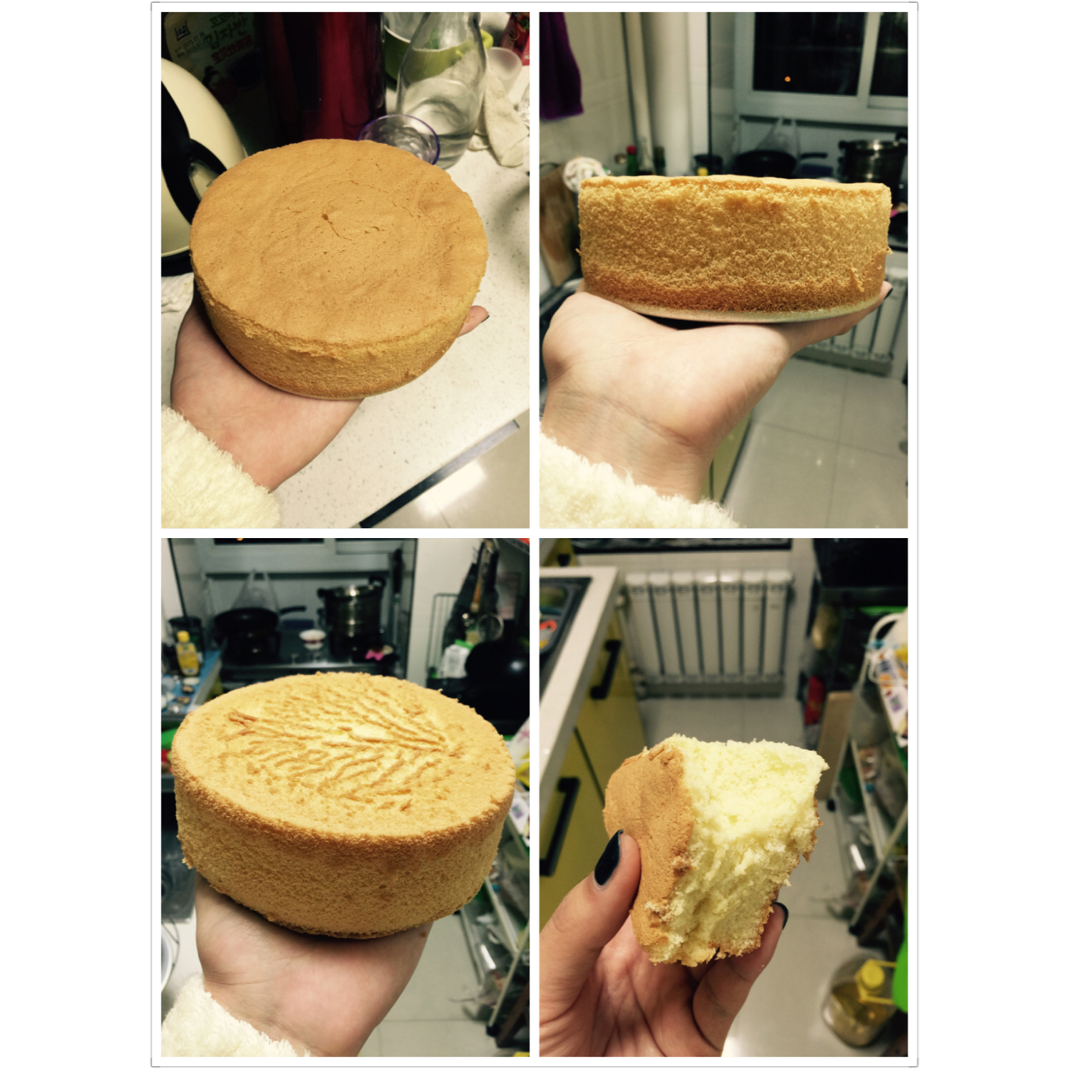 6寸戚风蛋糕（2蛋）