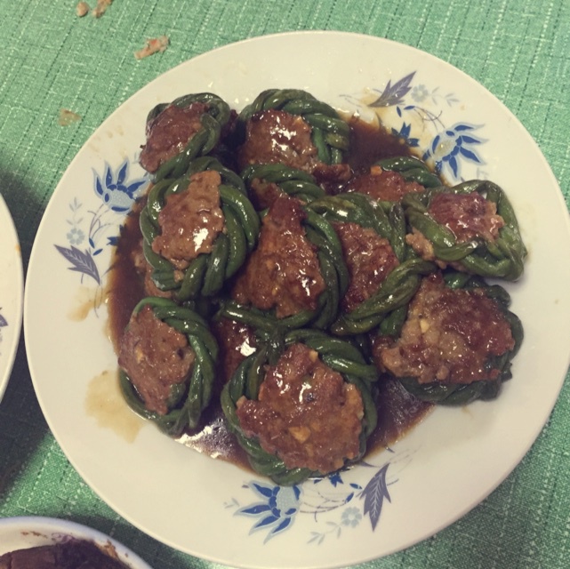 酿豆角
