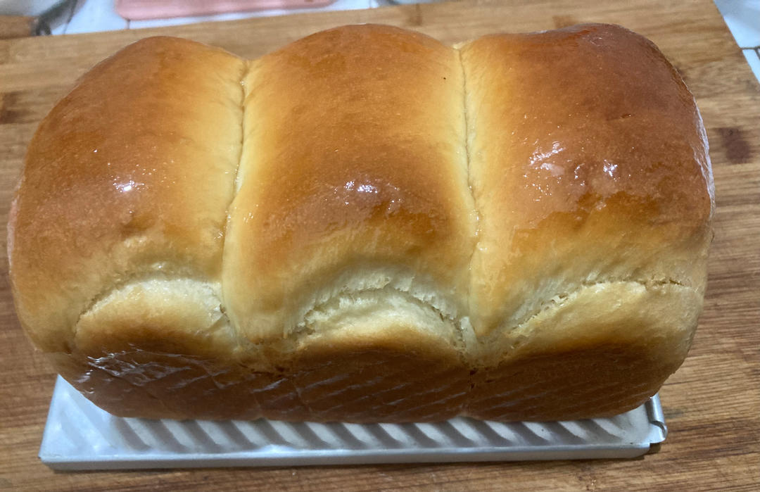 炼乳吐司🍞一次发酵也柔软