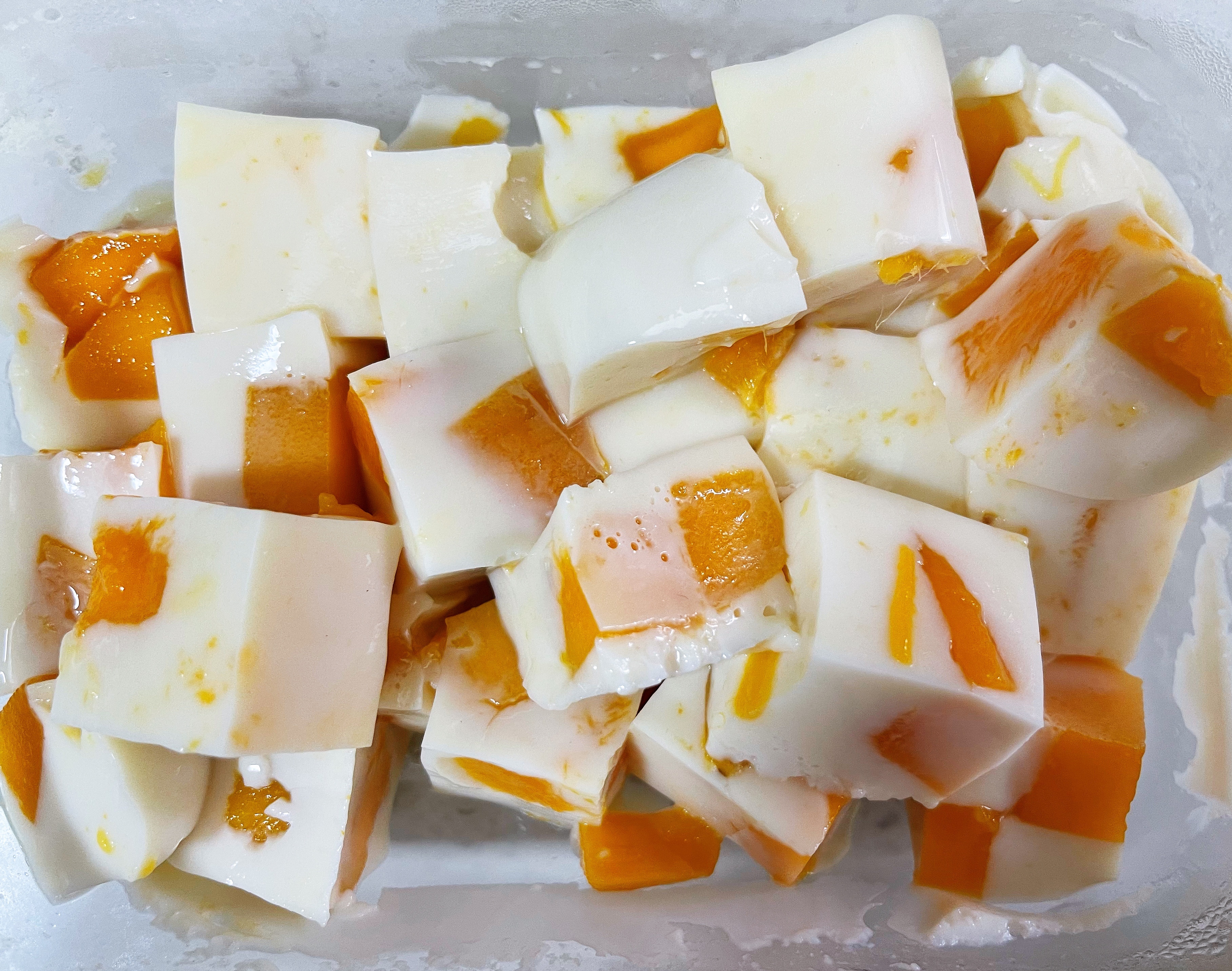 芒果椰奶布丁的做法