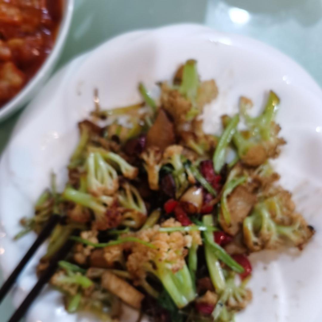 无肉简易版干煸菜花