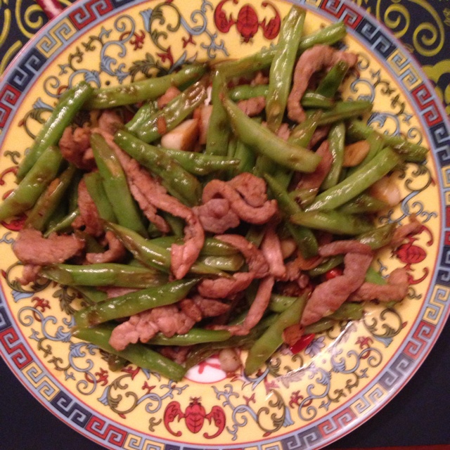 小炒四季豆