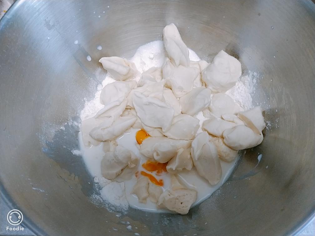 纯奶手撕吐司的做法 步骤1