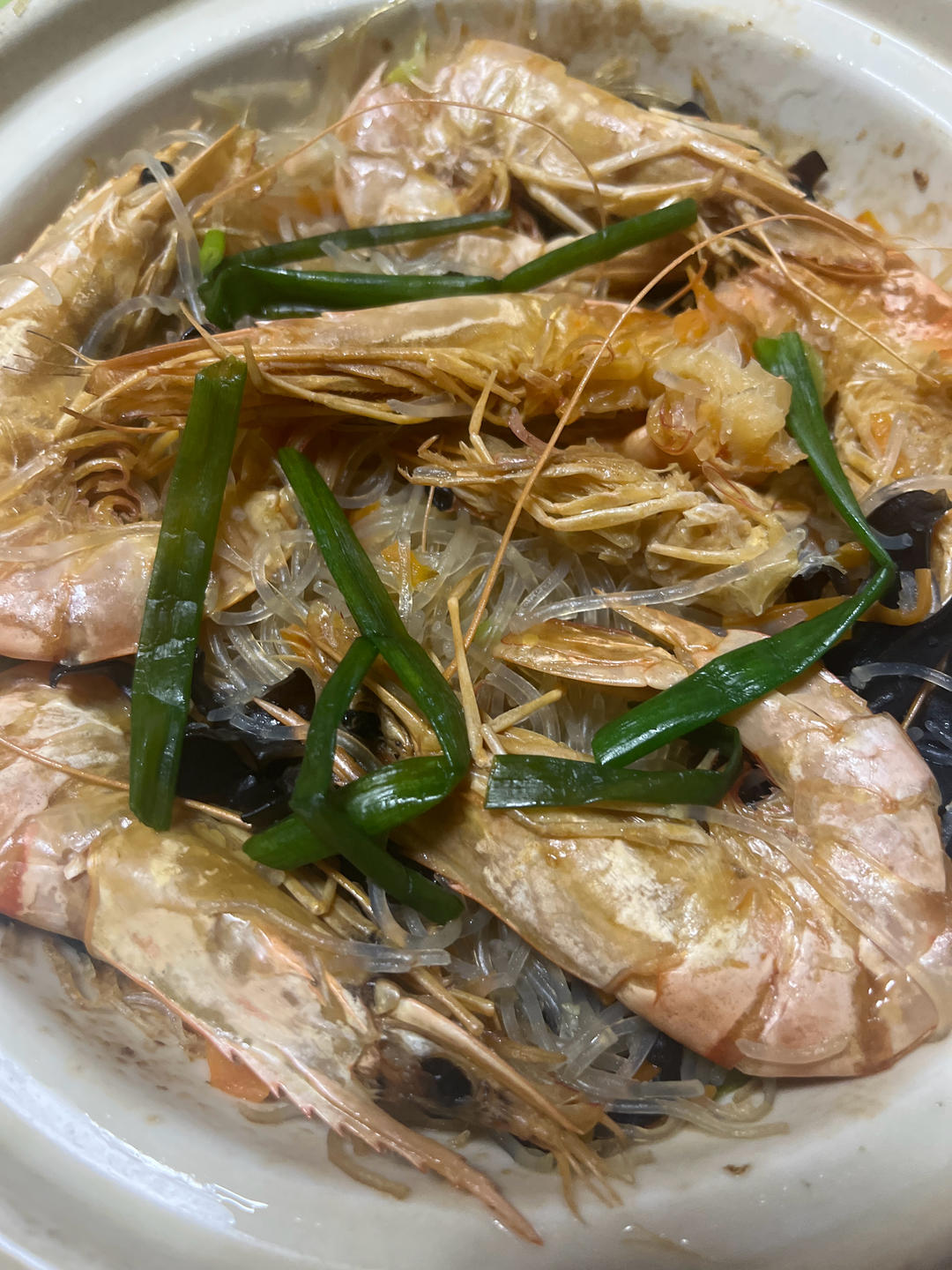 虾干粉丝煲