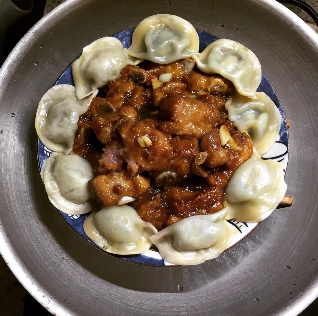 echo199494做的排骨蒸饺