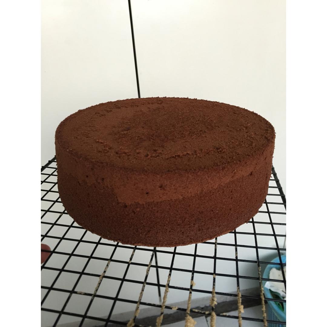 不消泡的巧克力戚风