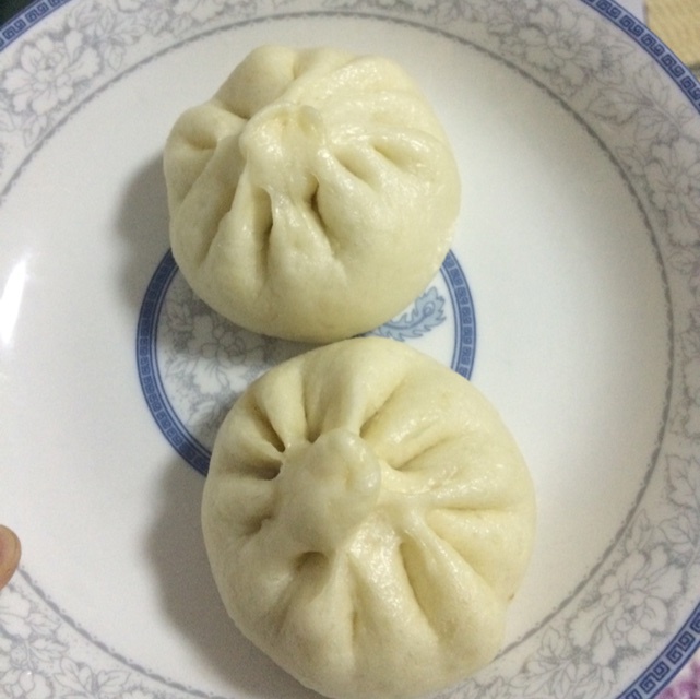 直接发酵法的白胖包子