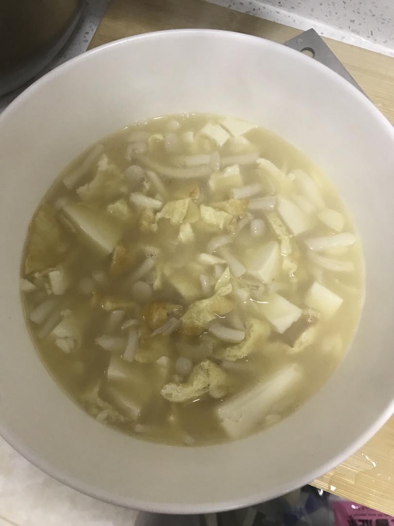 鲜美豆腐汤的简单做法