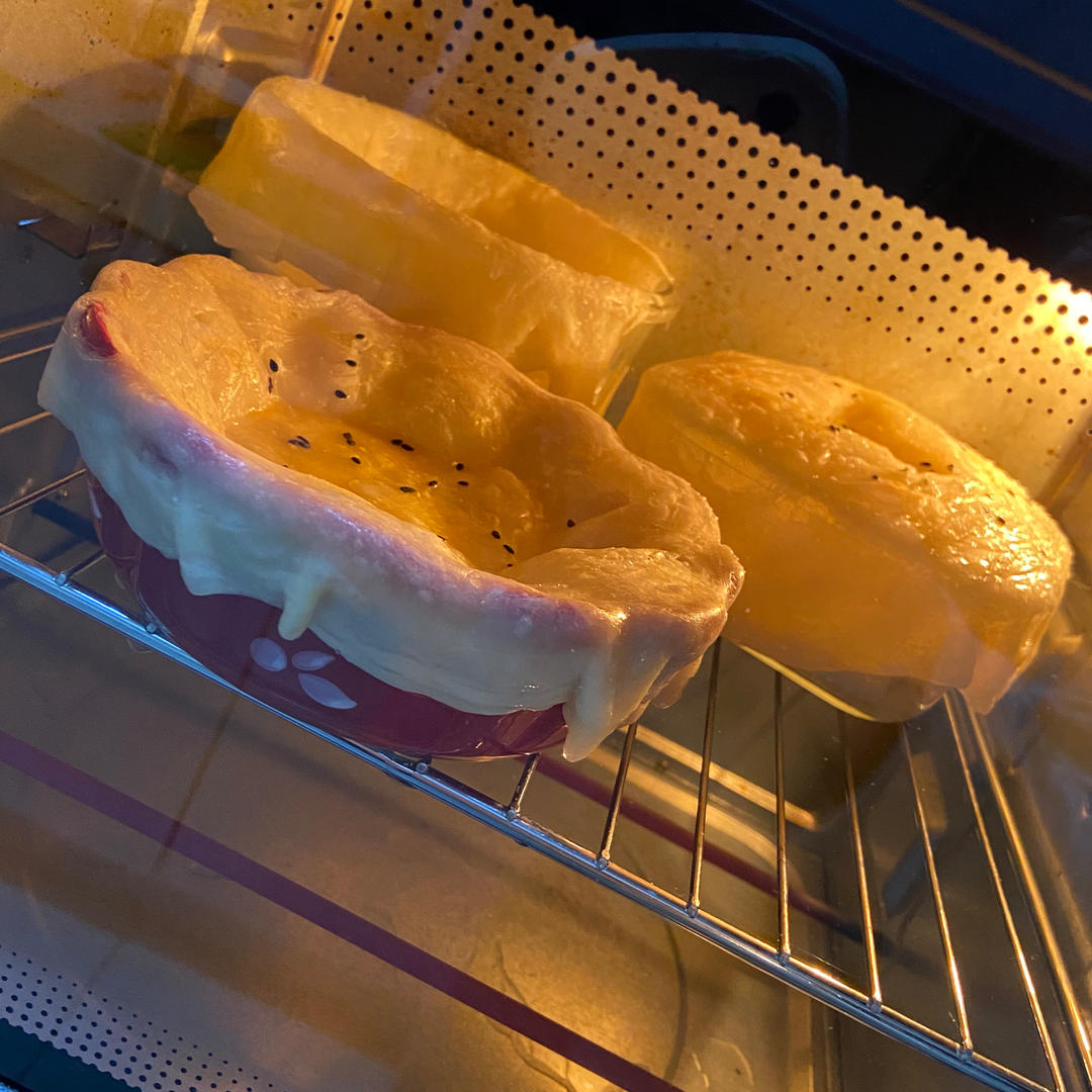 【酥皮奶油蘑菇汤】西餐厅招牌，手抓饼版，快手简单
