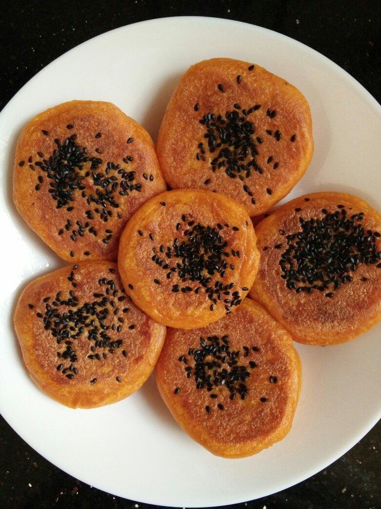 苹果醋hp做的南瓜饼