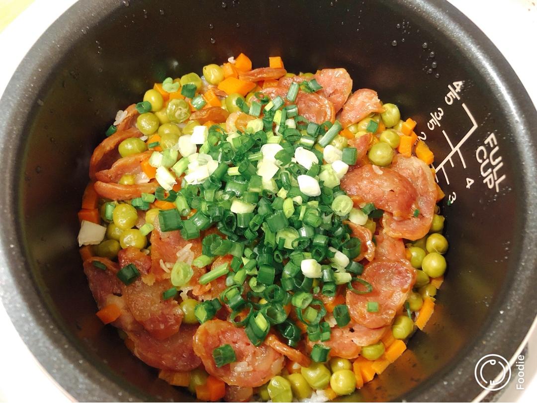 懒人煲仔饭（电饭锅）