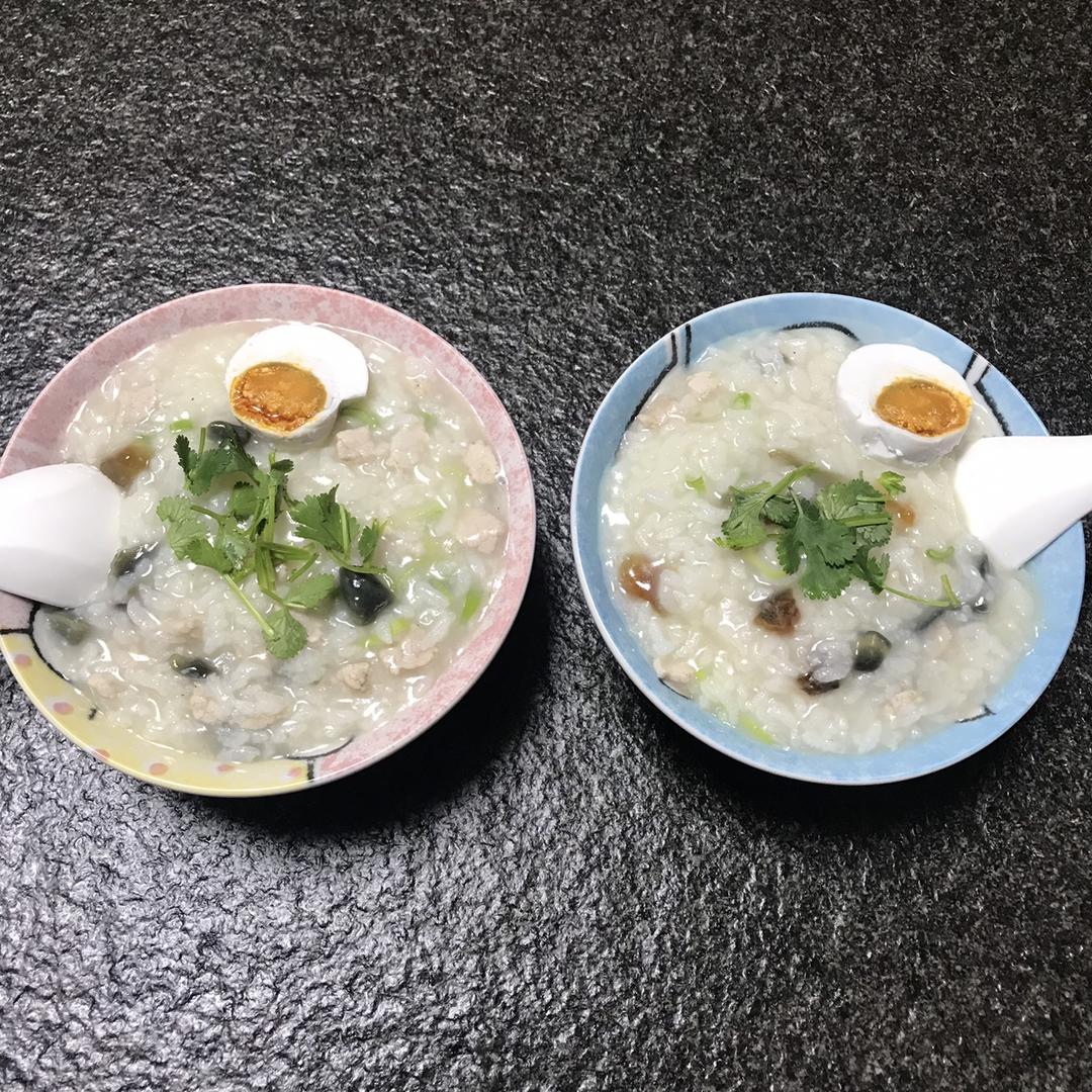 【皮蛋瘦肉粥】
