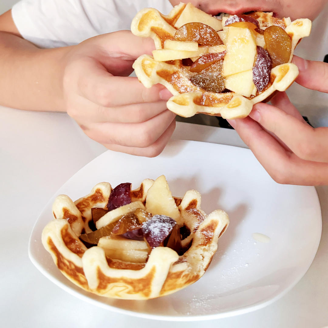 解密配方 | 咖啡店热卖外脆里软华夫饼🧇