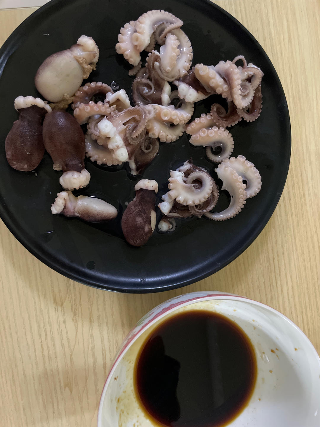 白灼八爪鱼