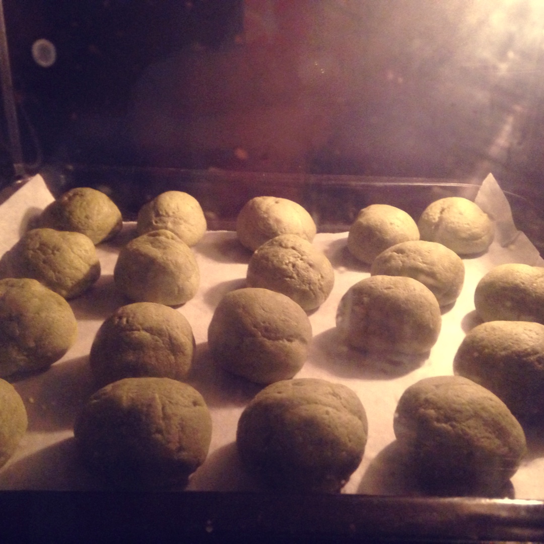 抹茶蔓越莓麻薯包（不回缩）