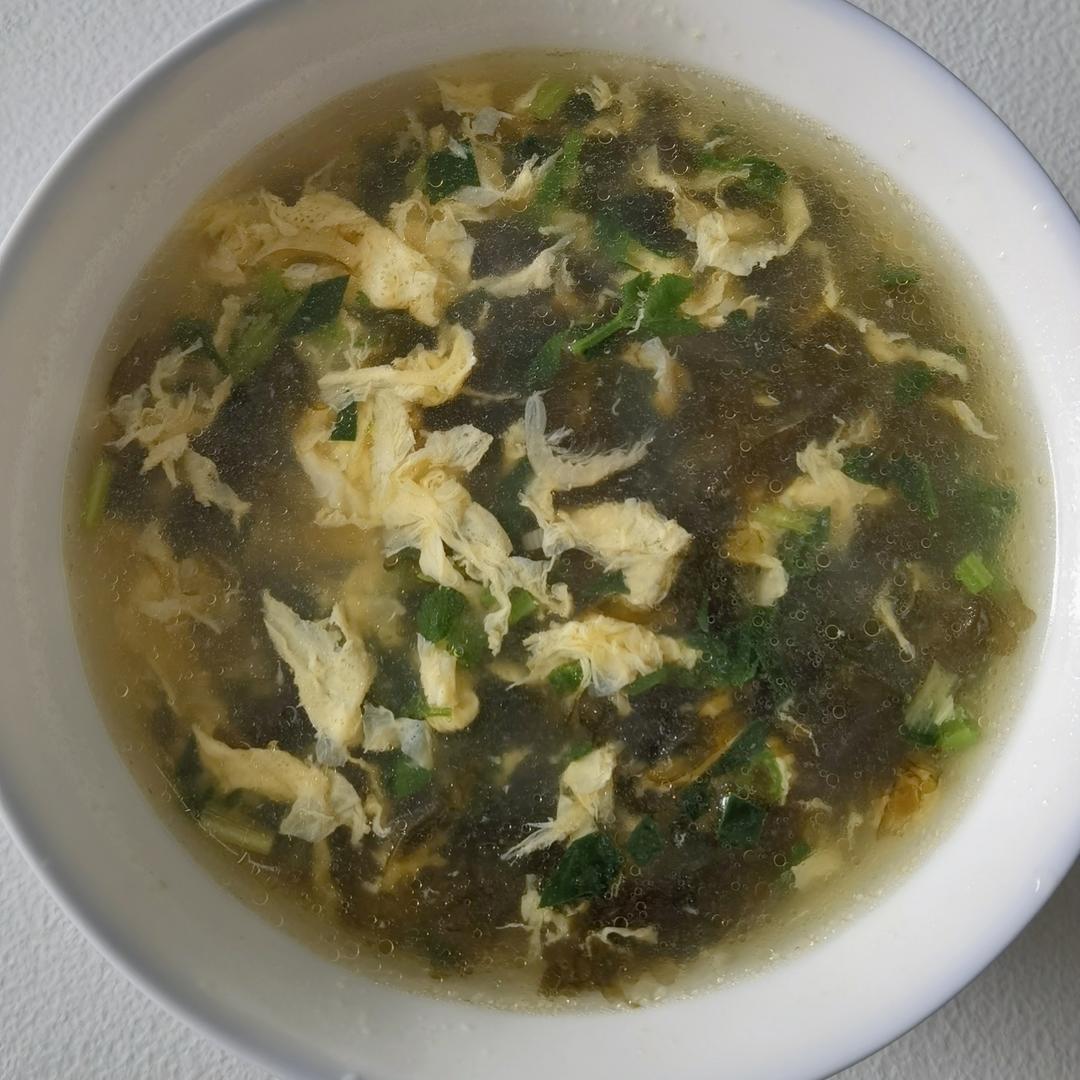 最鲜美好喝的「紫菜蛋花汤」