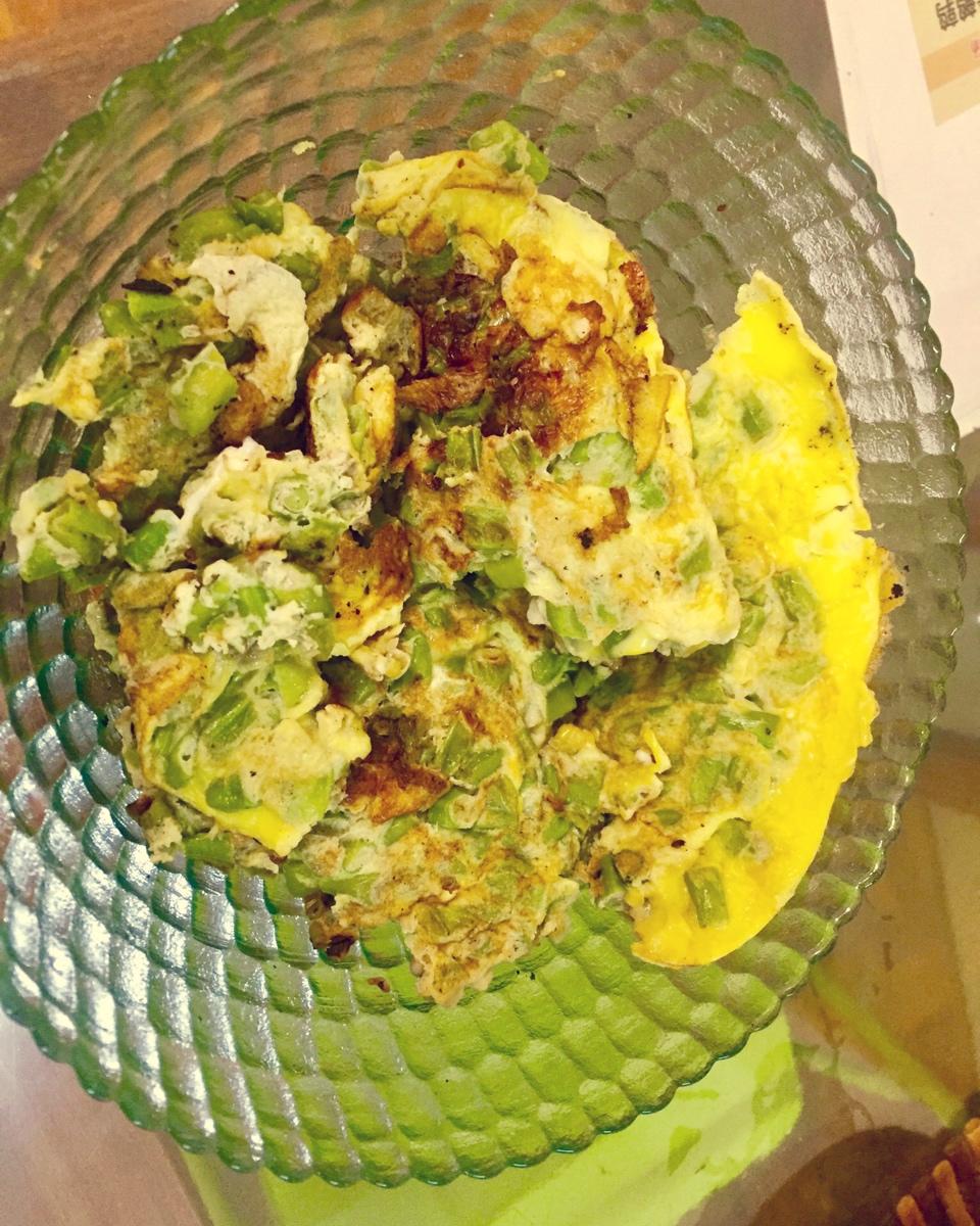 豆角煎蛋