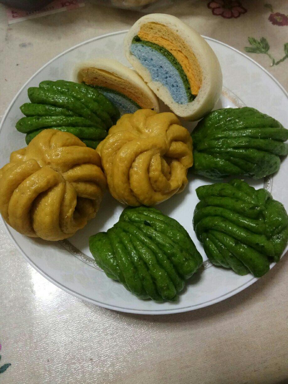 菠菜馒头