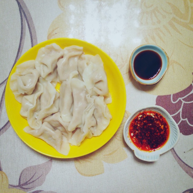 莲藕猪肉馅儿饺子