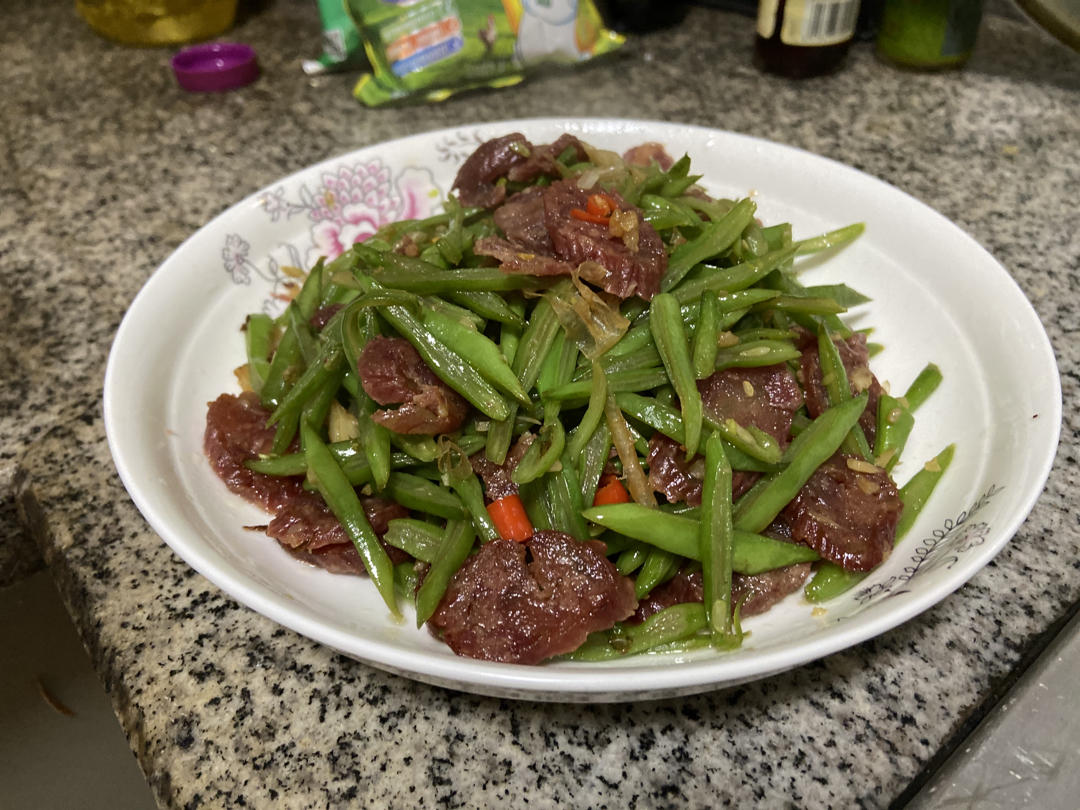 豆角丝炒肉