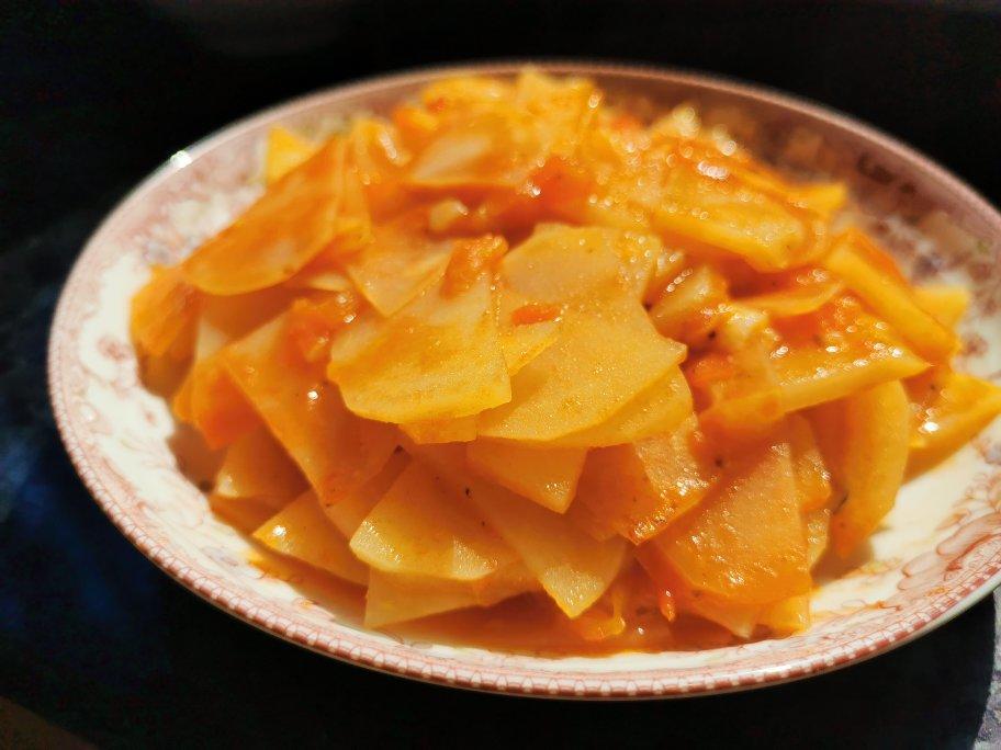 西红柿炒土豆