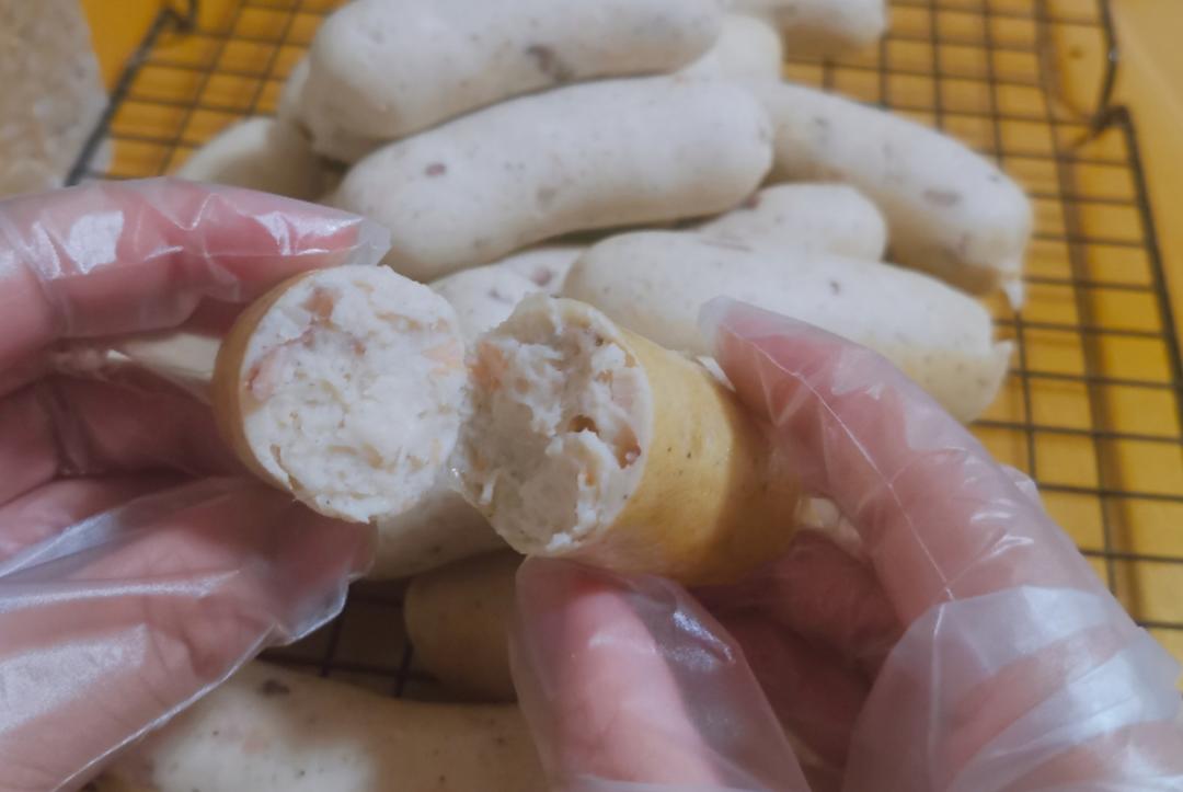 海鲜脆皮肠的做法