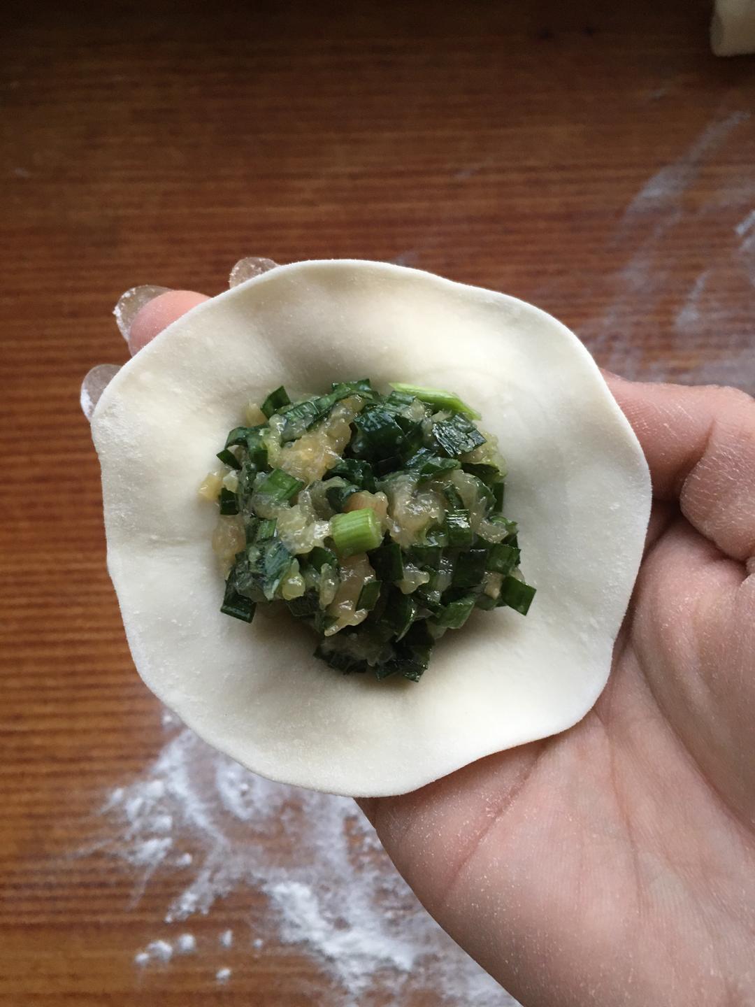 韭菜鸡胸肉水饺🥟的做法 步骤17