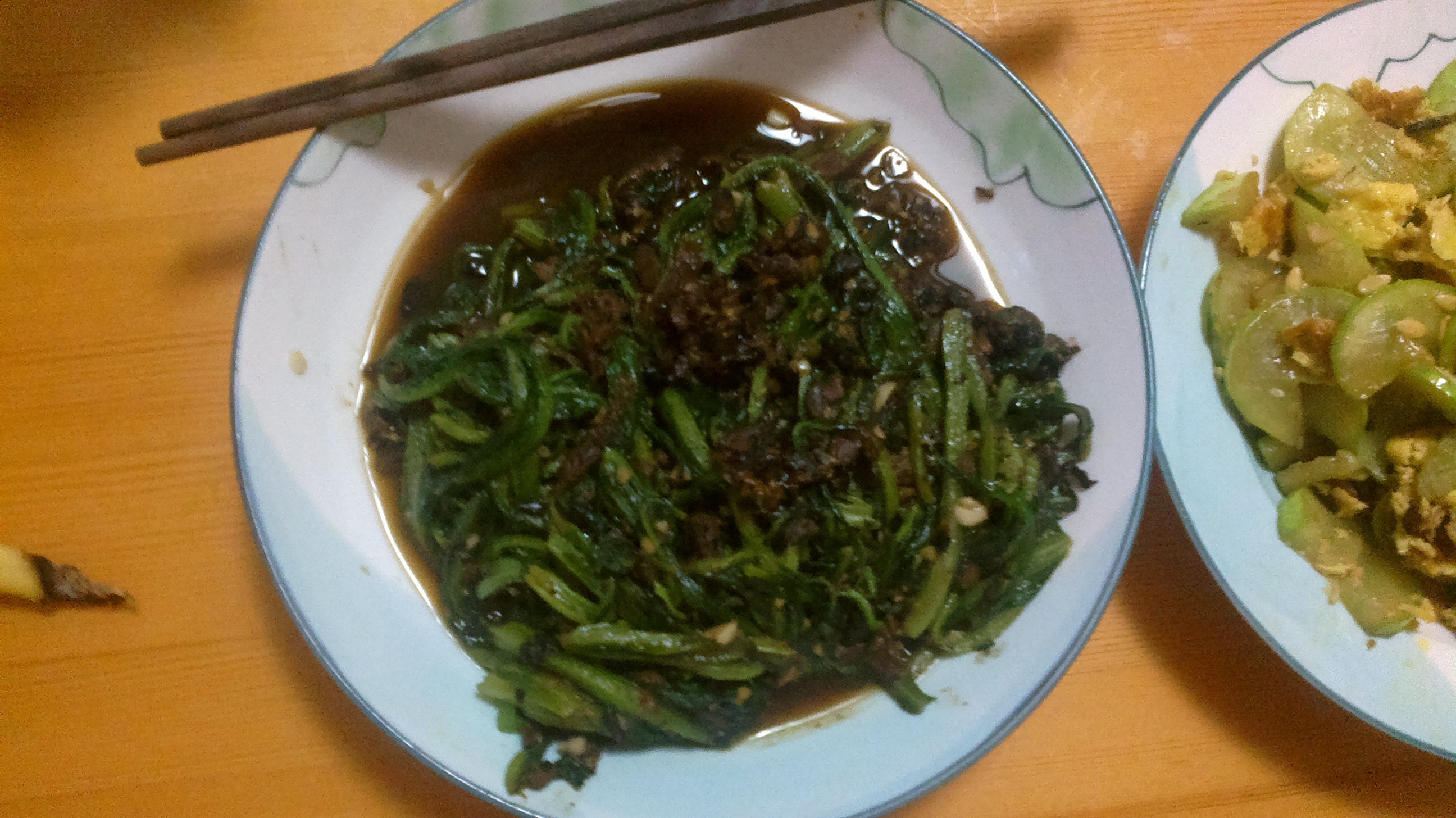 豆豉鲮鱼油麦菜