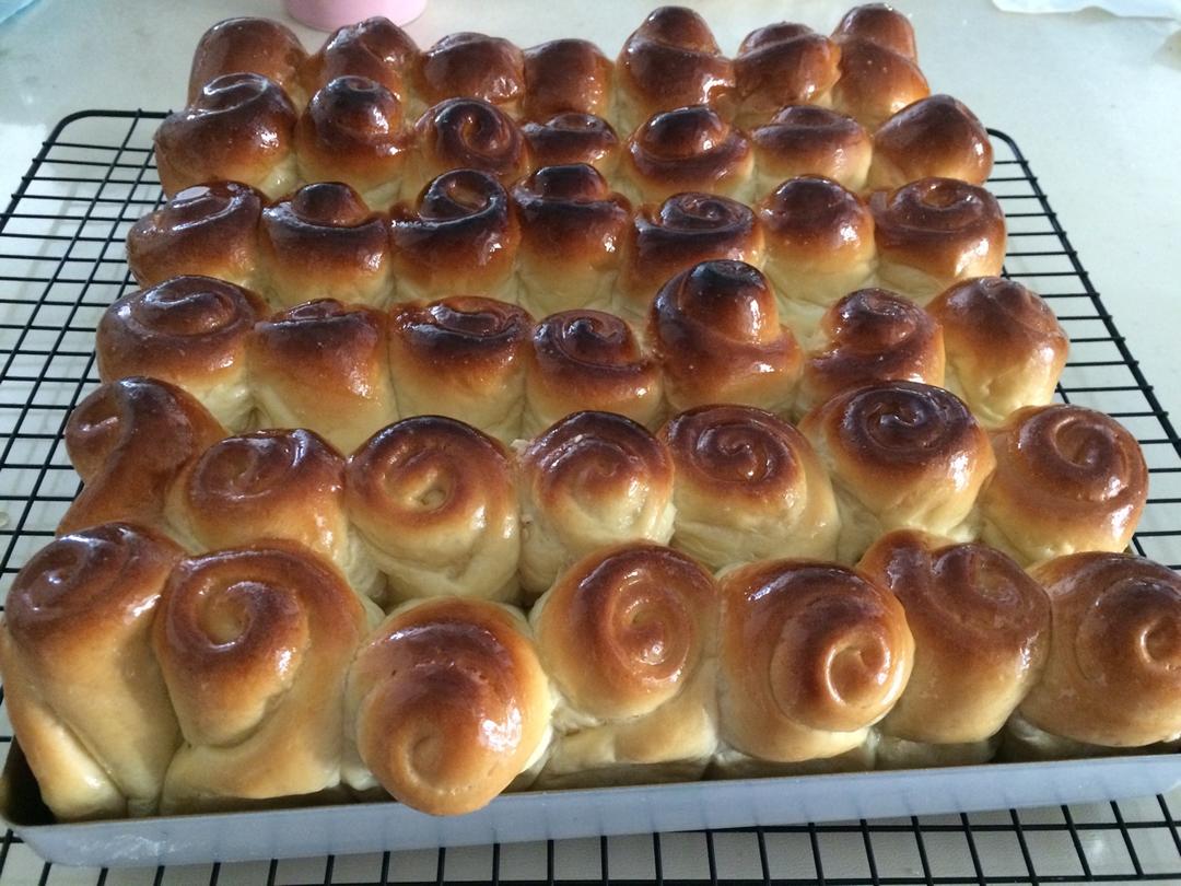 中种法蜂蜜面包---定制烤盘版本