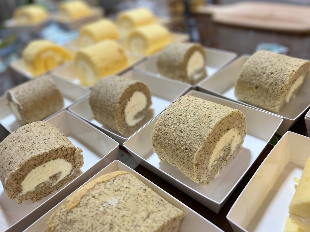 一次成功细腻绵密烫面原味蛋糕卷