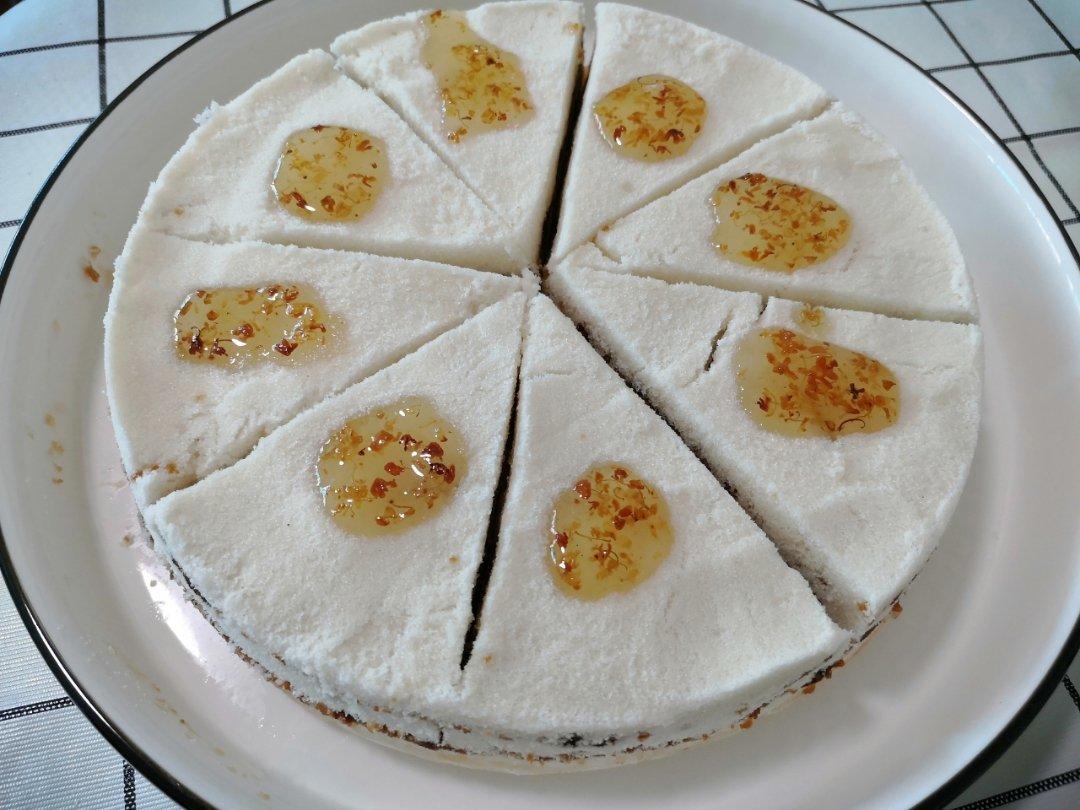 【桂花糕×蜂蜜桂花炖奶】