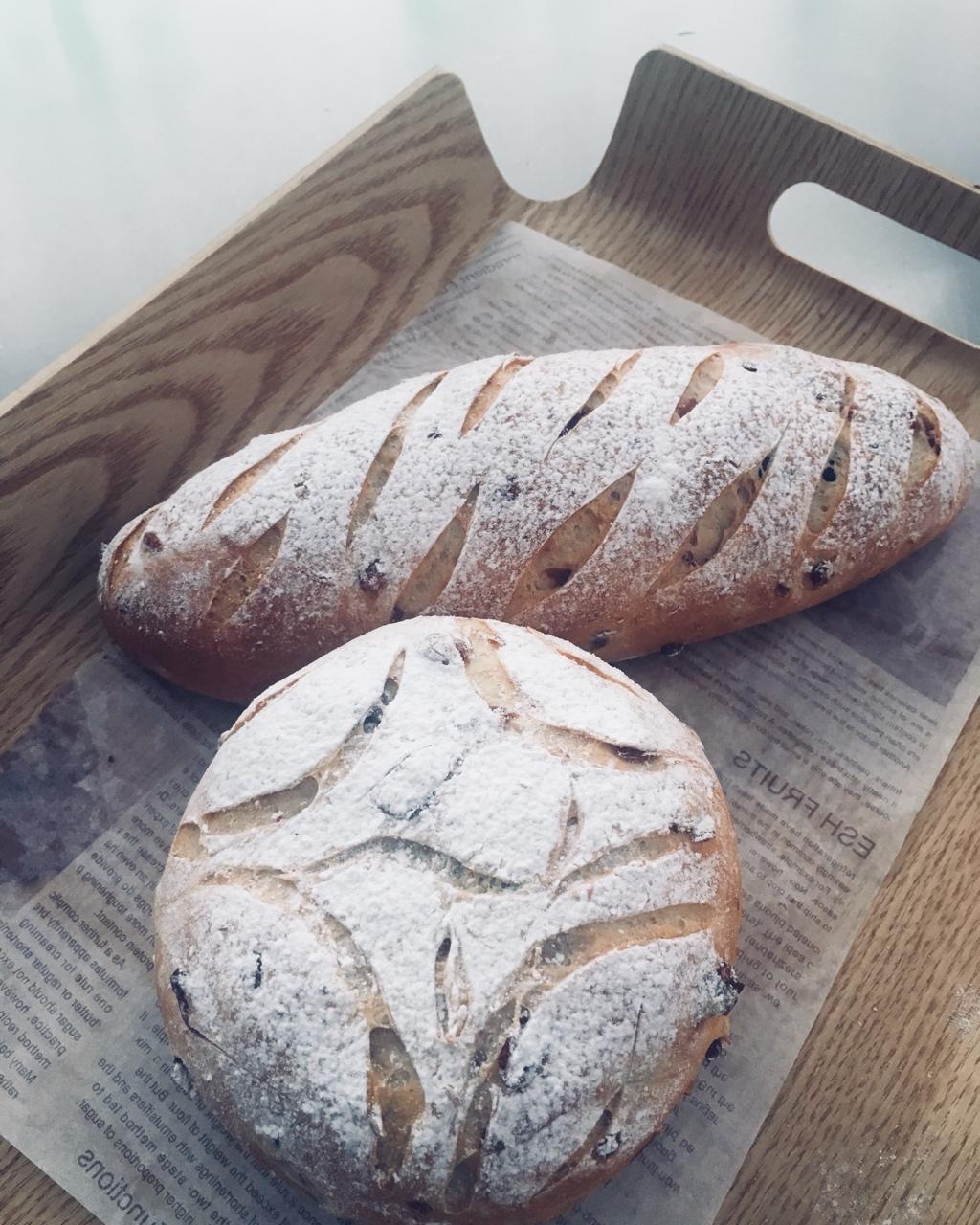 全麦蔓越莓乳酪软欧（附法国老面配方）