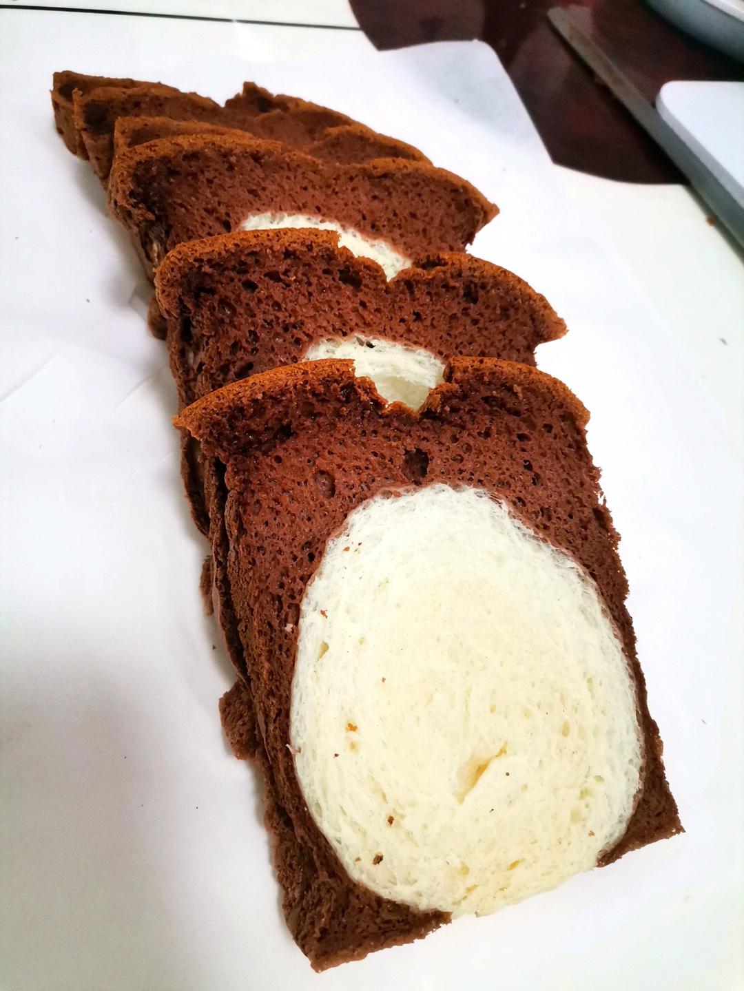 熊猫蛋糕吐司，怪可爱，怪好吃