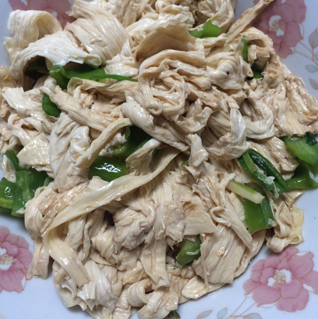 凉拌腐竹