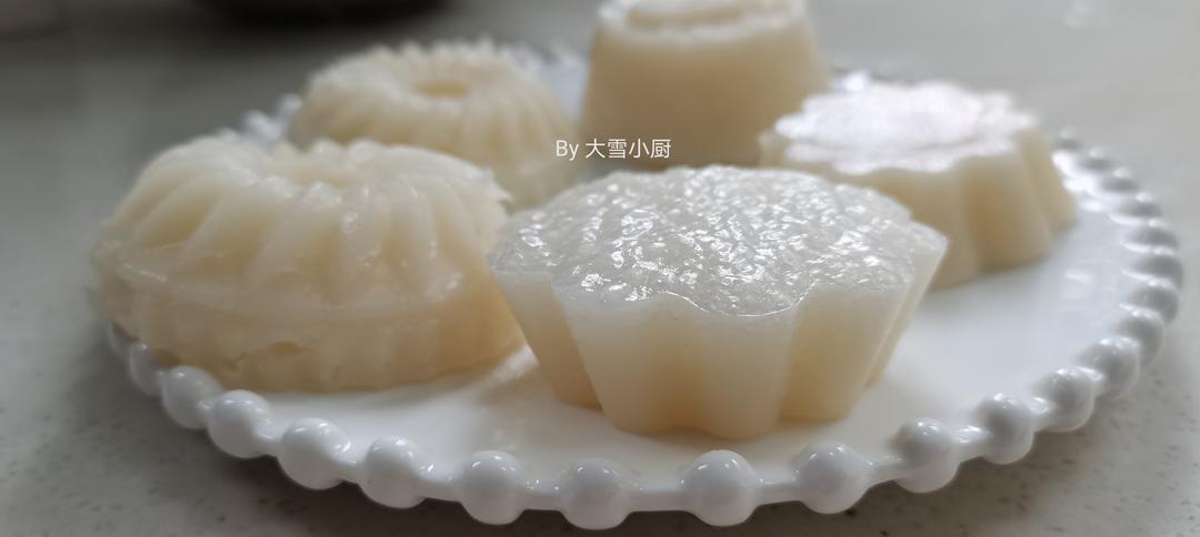 Q弹米浆大米糕（白糖糕）