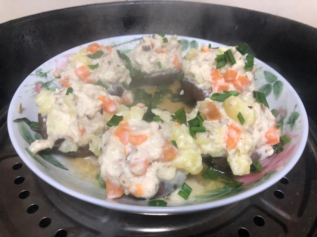 香菇蒸蛋-控油减肥菜单