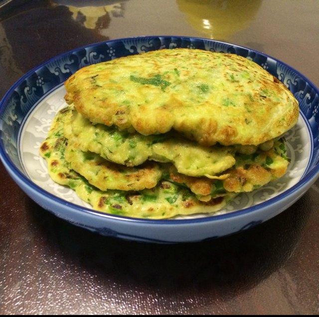 韭菜鸡蛋煎饼