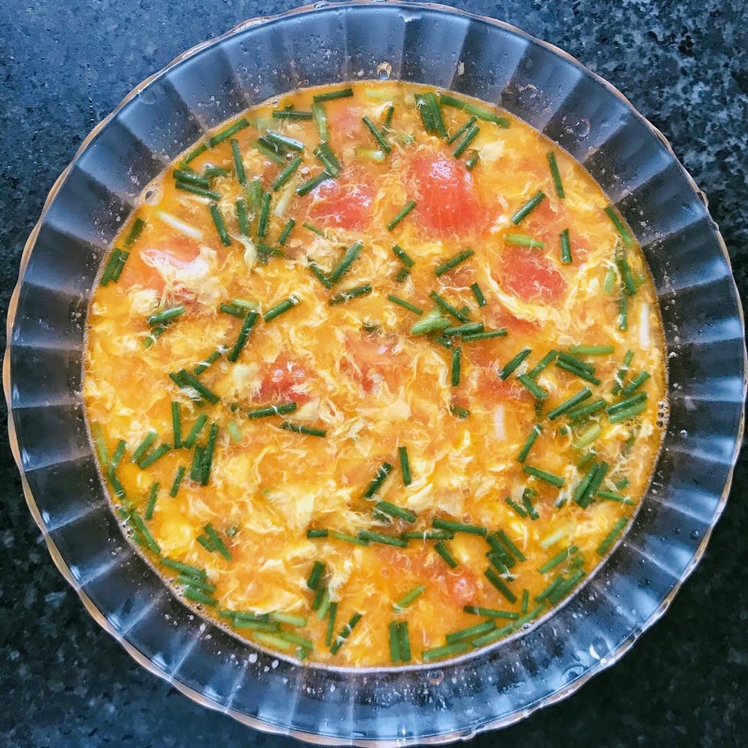 好喝到爆的西红柿鸡蛋汤