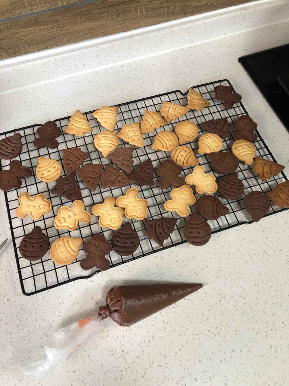 ‼️圣诞双味巧克力夹心饼干|哄娃神器💯