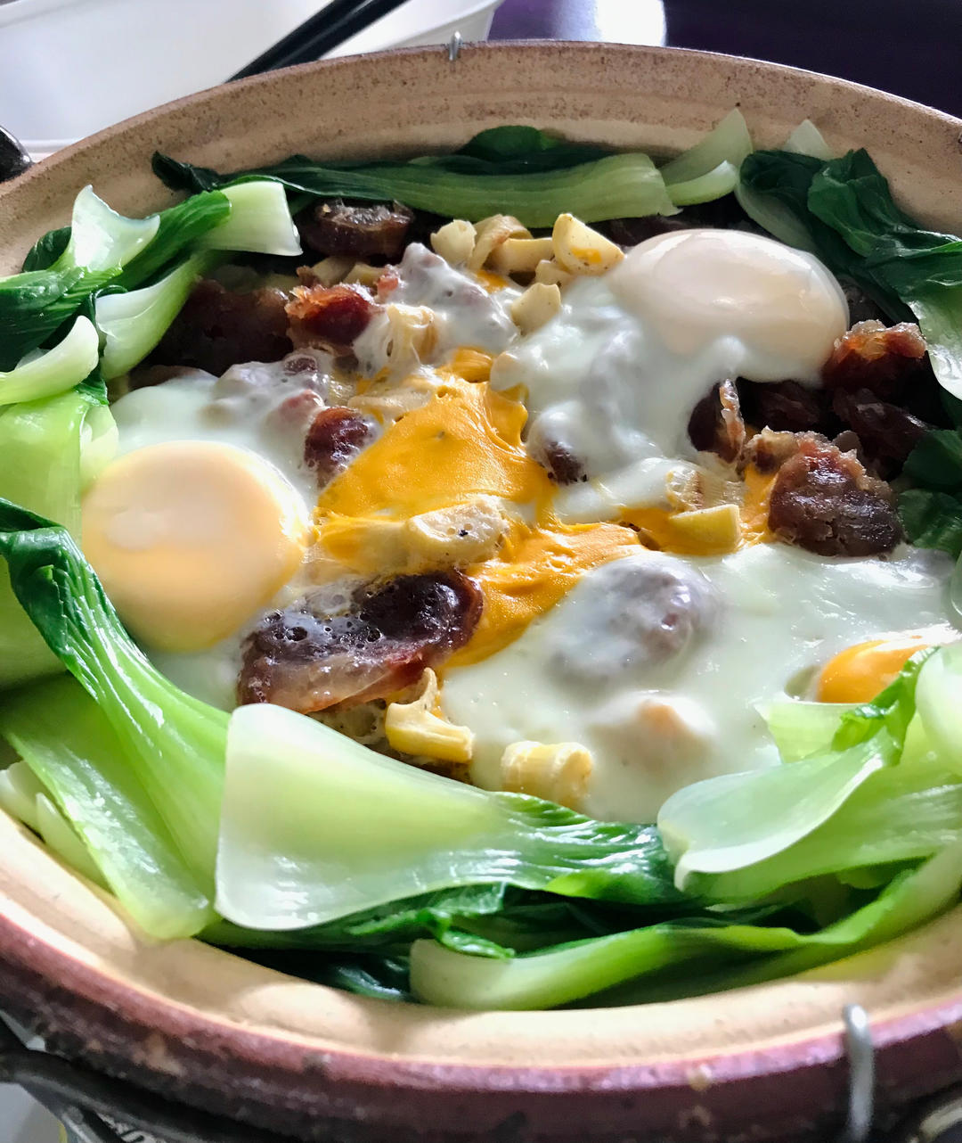 煲仔饭（不用一滴油完美结锅巴）