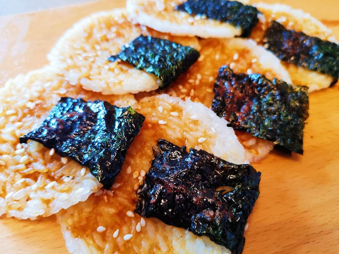 海苔米饼锅巴 超简单的快手美食