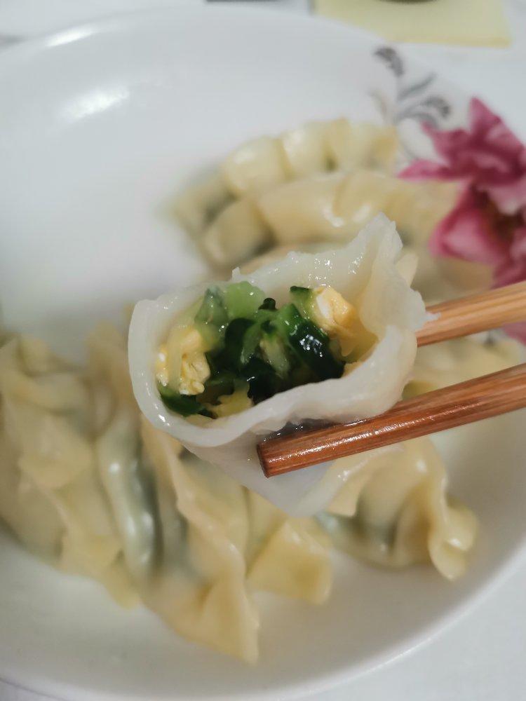 素饺子黄瓜馅，美味经得起检验。