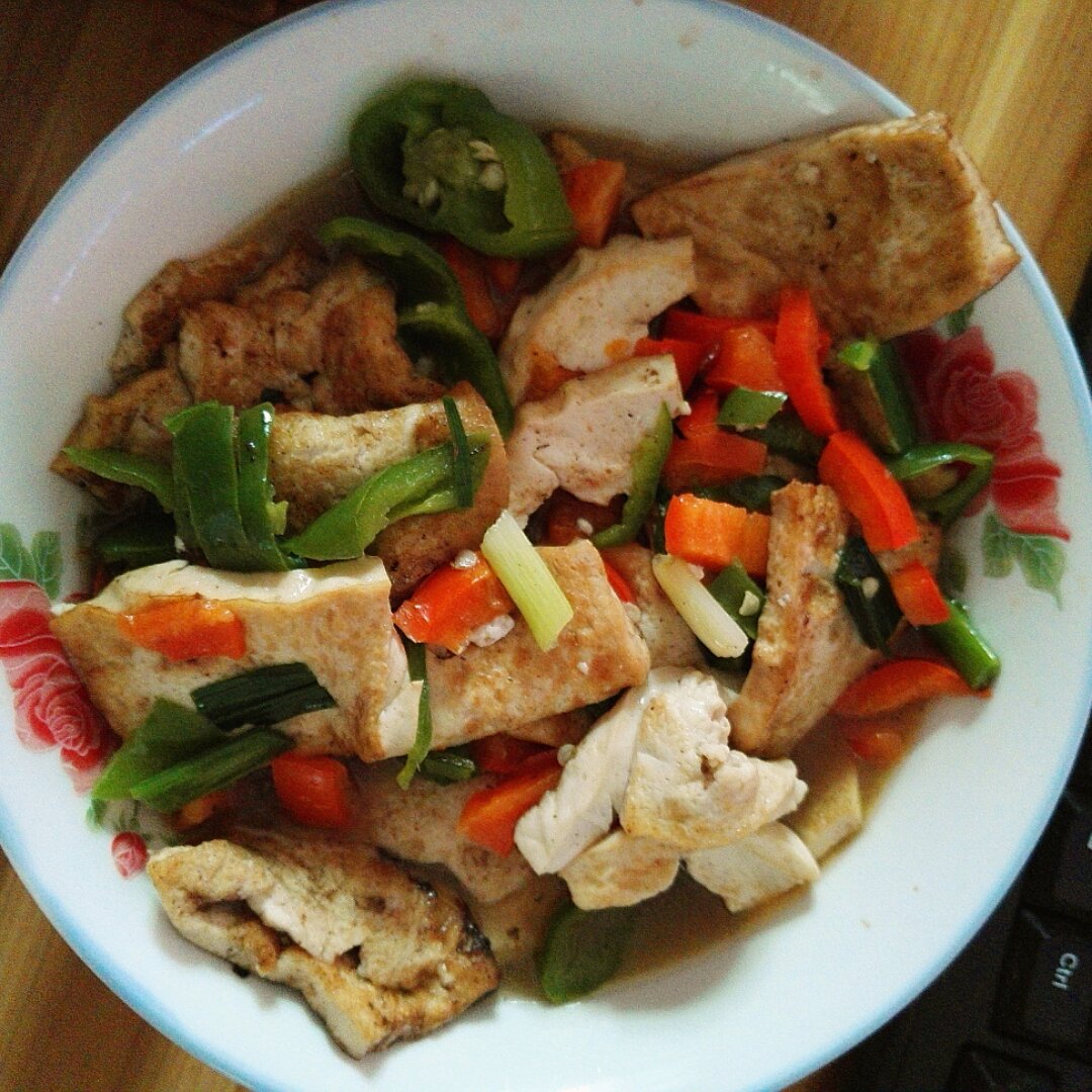 香煎豆腐