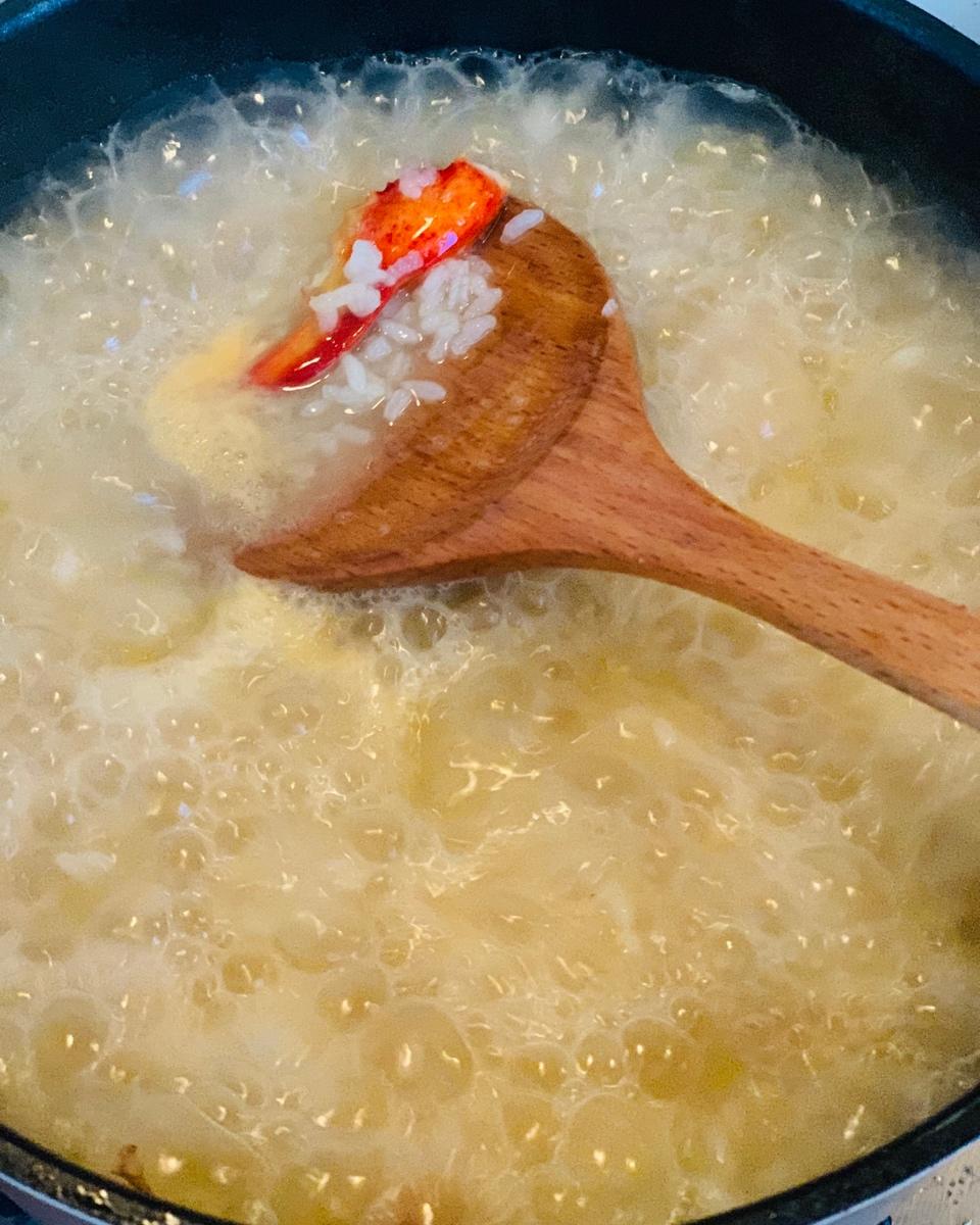 龙虾汤泡饭