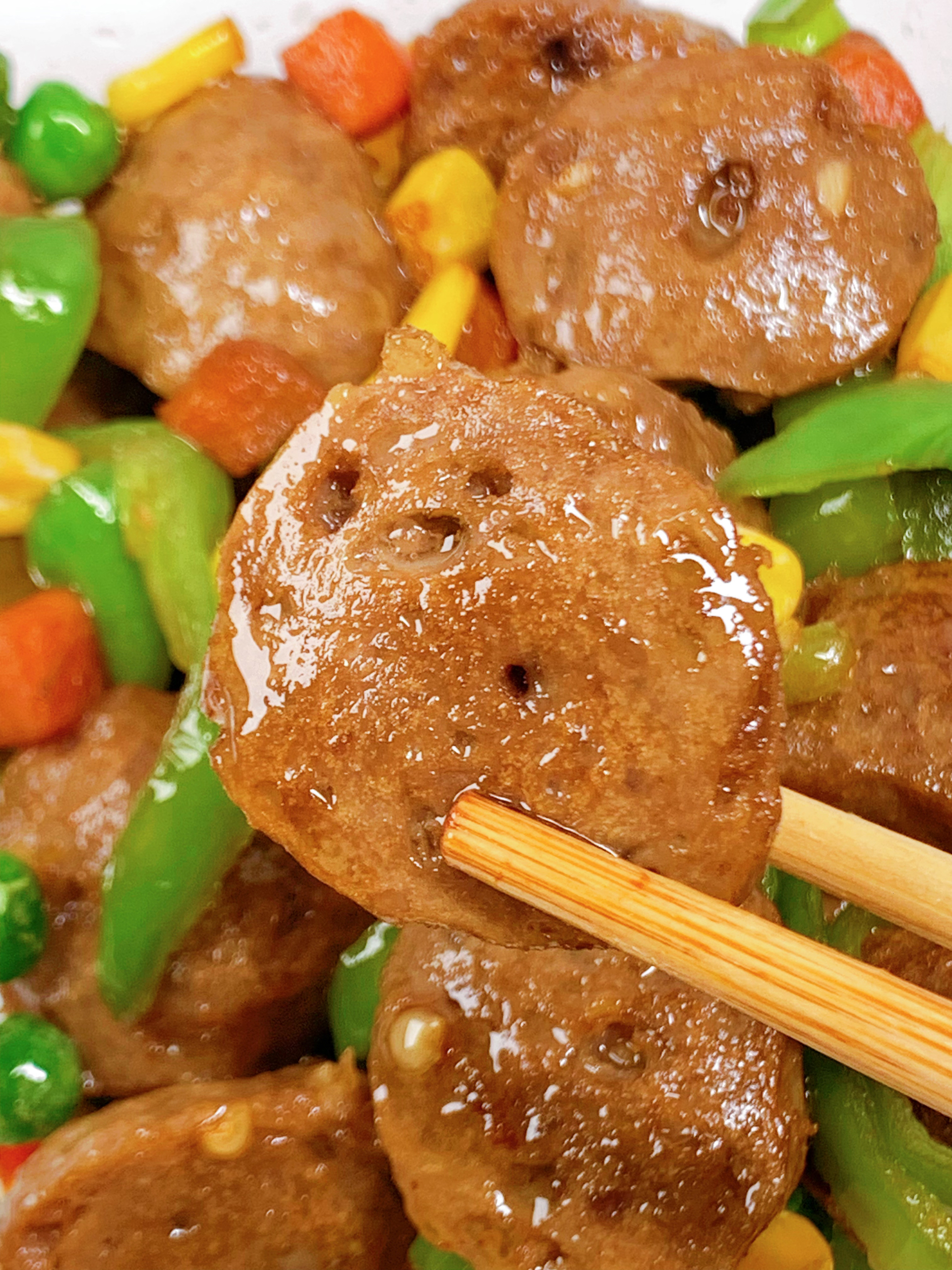 今日菜谱：香炒牛肉丸的做法