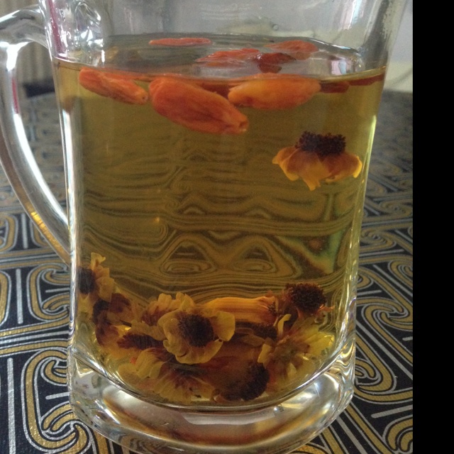 雪菊枸杞茶