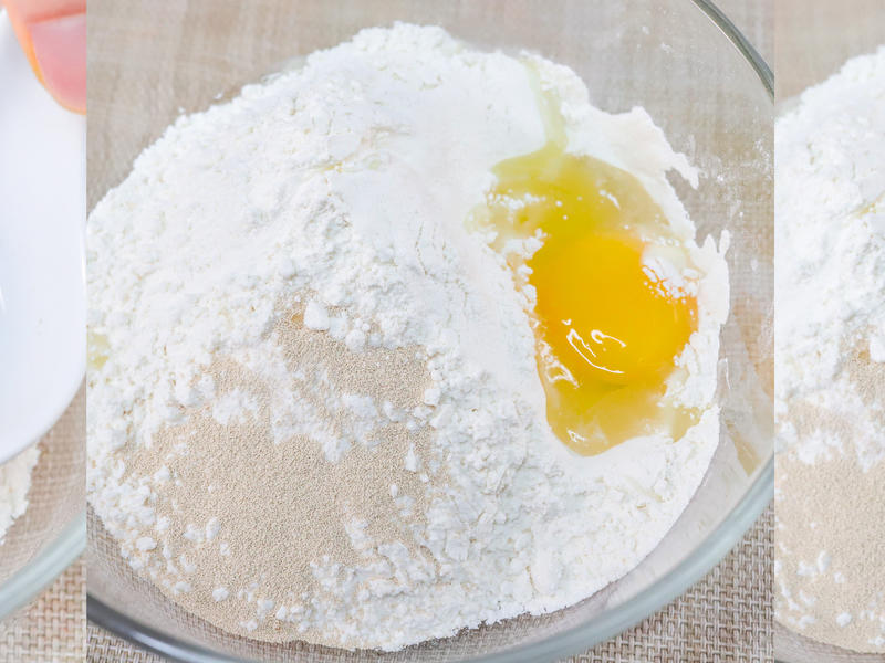 纯奶手撕吐司的做法 步骤1