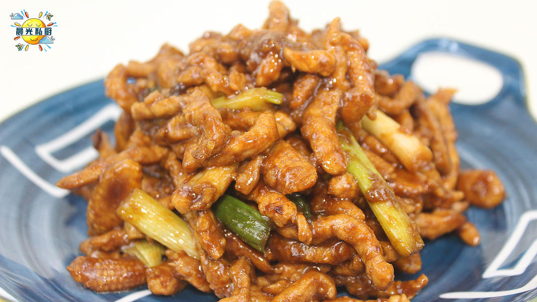 荤素搭配的家常版京酱肉丝,真心推荐给忙碌的妈妈们的做法