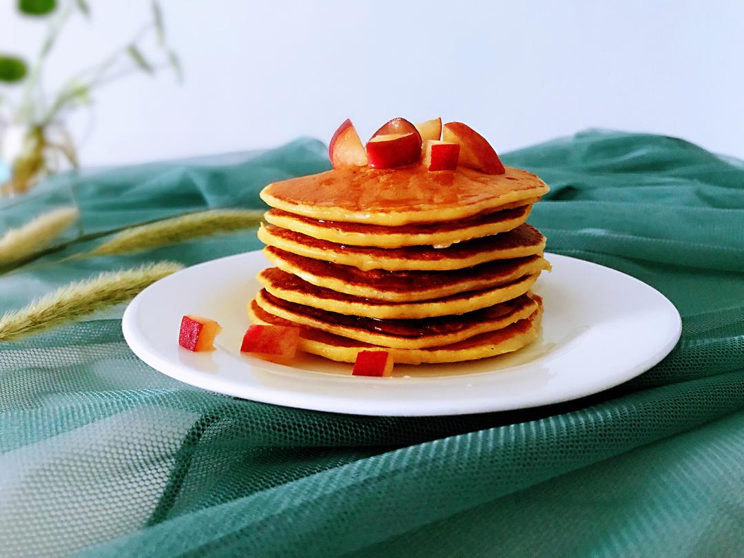 香蕉松饼的健康做法